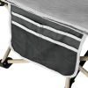 Portable Cot Grey